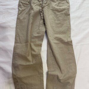 Banana Republic Hayden Linen Blend Wide-Leg Capri Linen Pants Women's Size Small